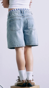 Preview: Grunt- Glori Mid-Rise Blue vintage/ Jeans
